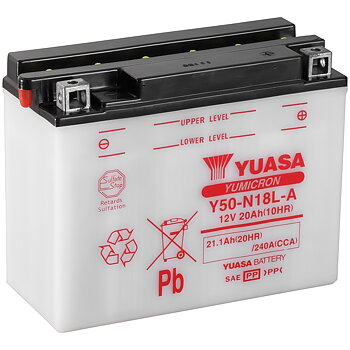 BATTERI YUASA MC 21,1AH -+ 205X90X162