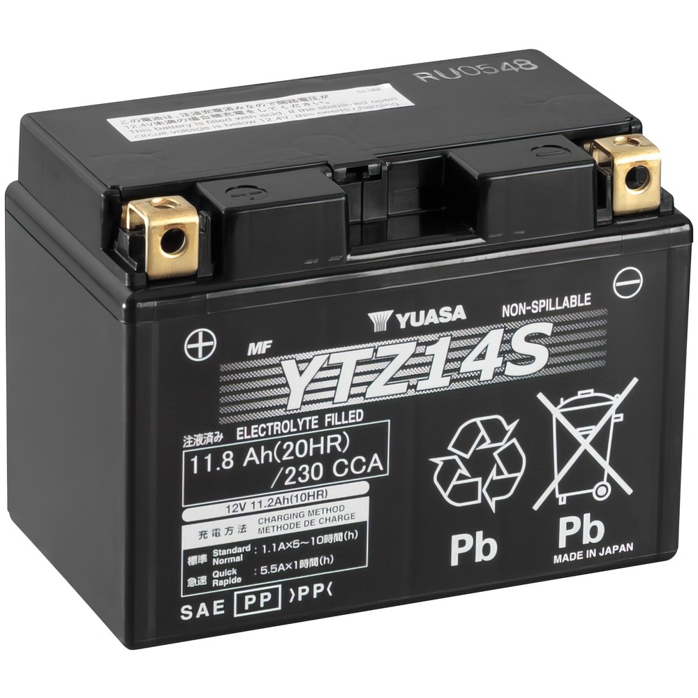 BATTERI YUASA MC 11.8AH AGM +- 150X87X110