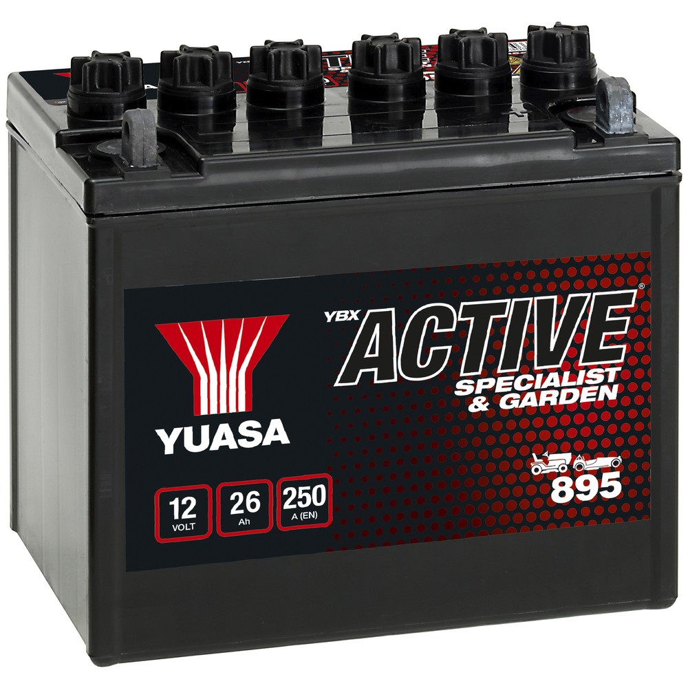 BATTERI YUASA MC 26AH - + 187X127X181