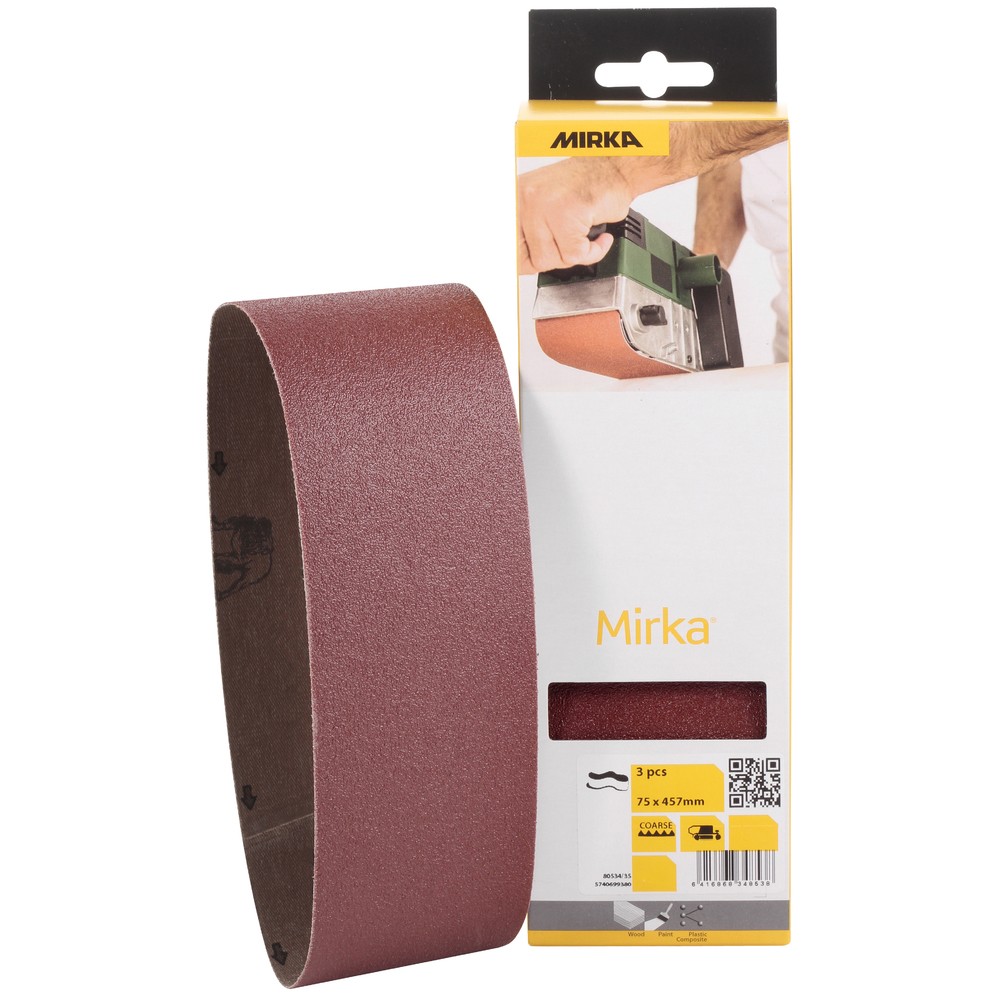 SLIPBAND 75X457MM P40 HIOLIT XO 3ST