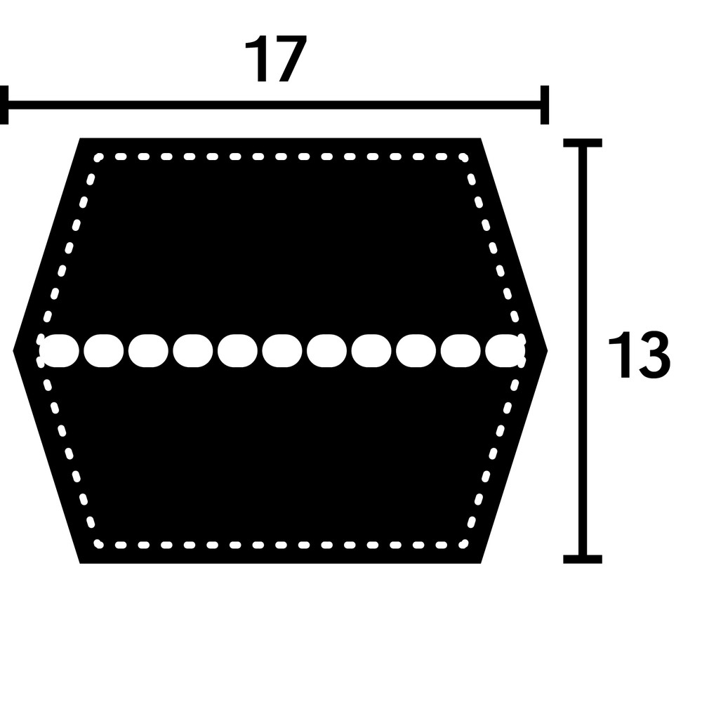 DUBBEL V-REM BB177 17X4570