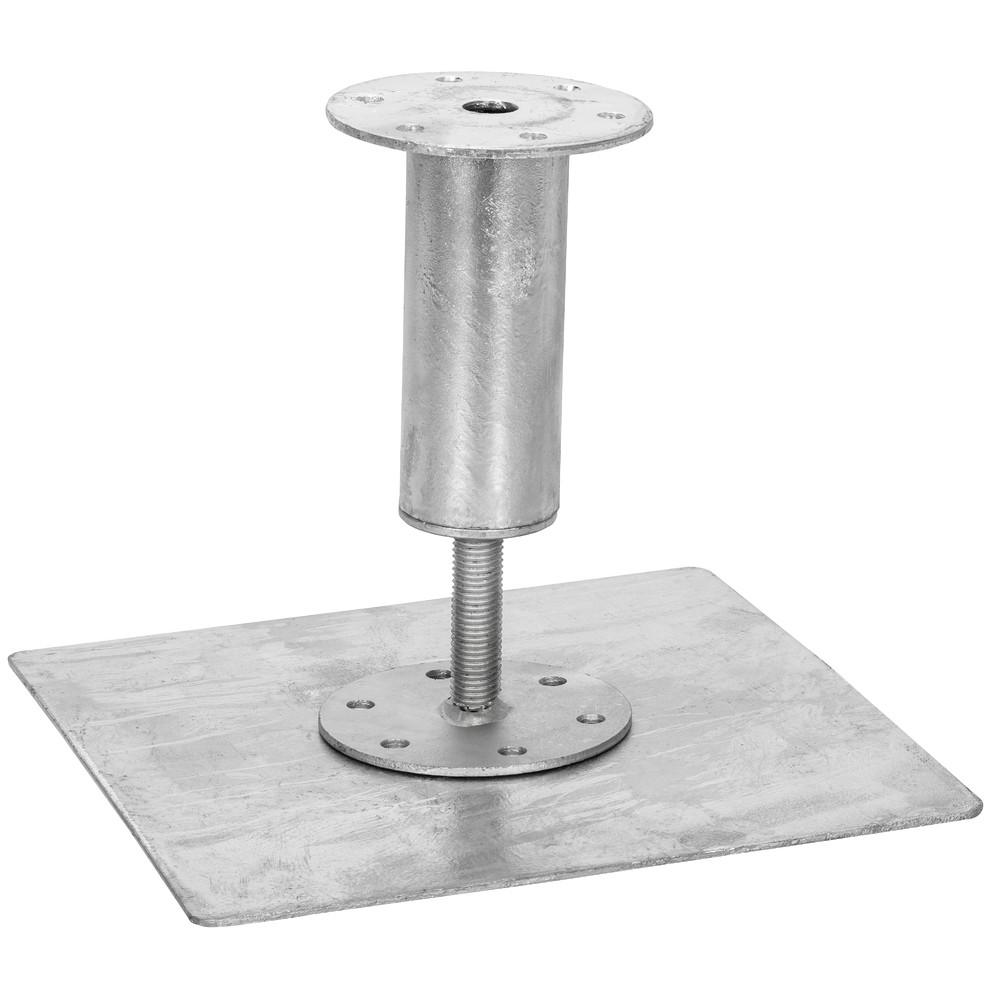 TERRASSFOT MED PLATT KONSOL 280X280/3MM, 120/4MM V