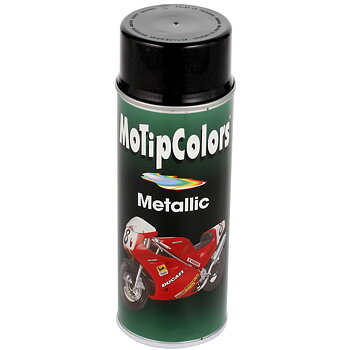 SPRAYFÄRG METALLIC SVART 400ML