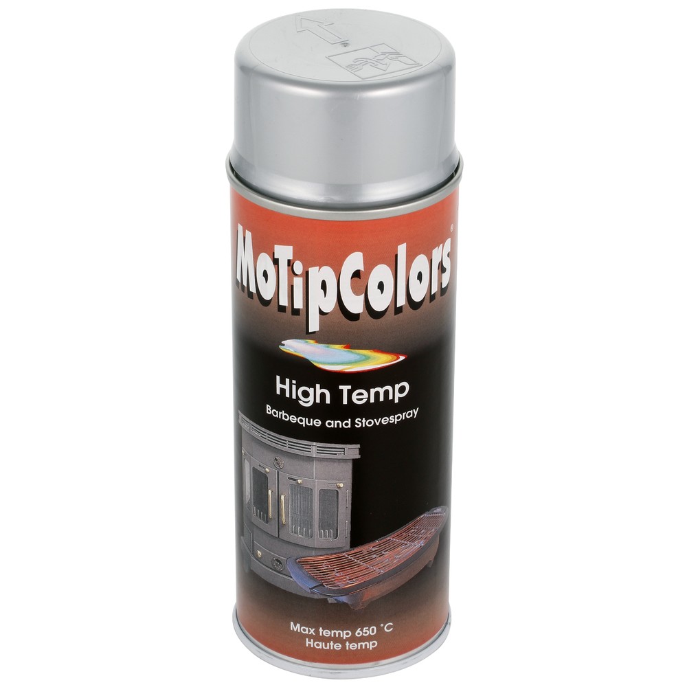 SPRAYFÄRG SILVER VÄRMEBESTÄNDIGT 400ML