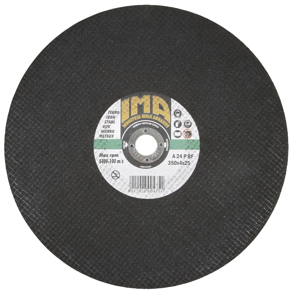 KAPSKIVA 350X4,0X25MM METALL