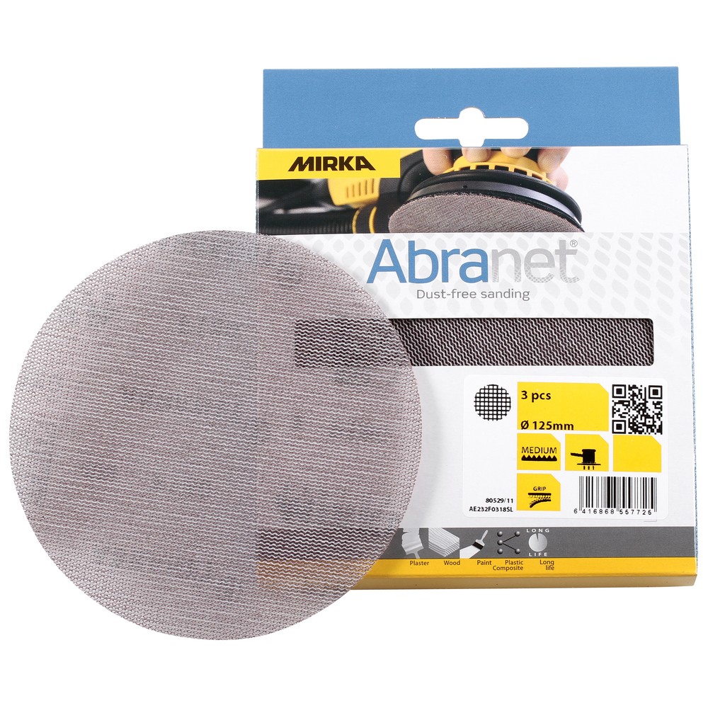SLIPRONDELL 125MM P180 ABRANET 3ST