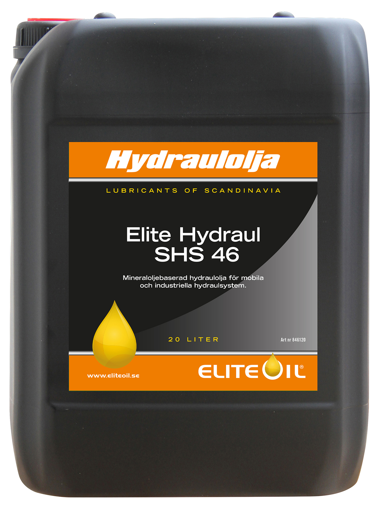 ELITE HYDRAULOLJA SHS 46 20 LITER