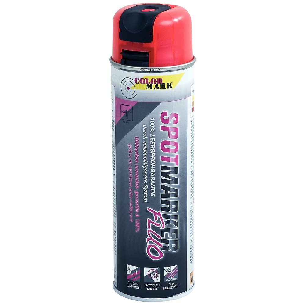 MARKERINGSFÄRG 500ML RÖD FLUOR SPOT