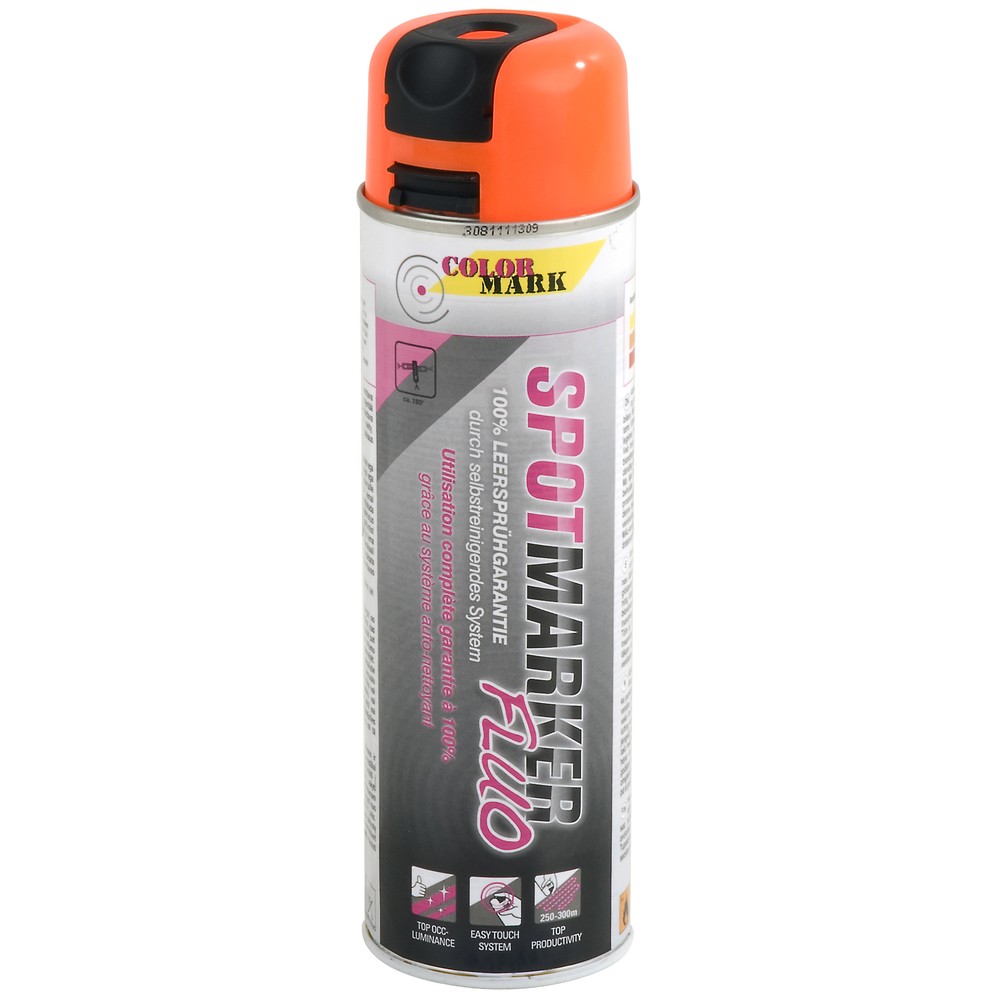 MARKERINGSFÄRG 500ML ORANGE FLUOR SPOT