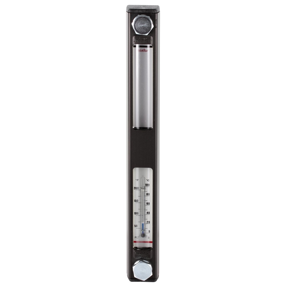 NIVÅGLAS 254MM MED TERMOMETER