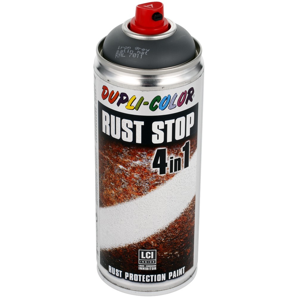 ROSTSKYDDSFÄRG GRÅ RAL7011 4IN1 400ML