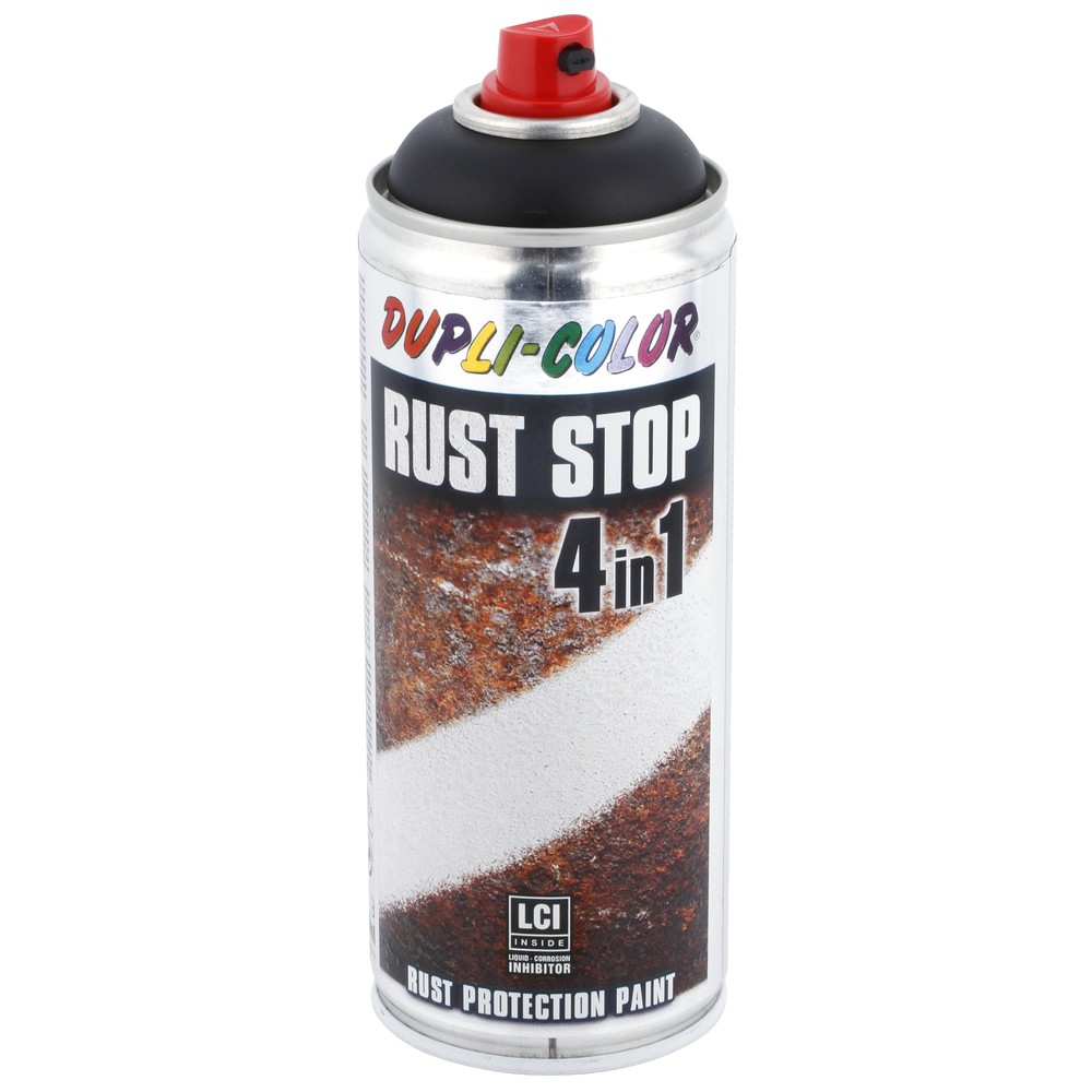 ROSTSKYDDSFÄRG SVART RAL9005 4IN1 400ML