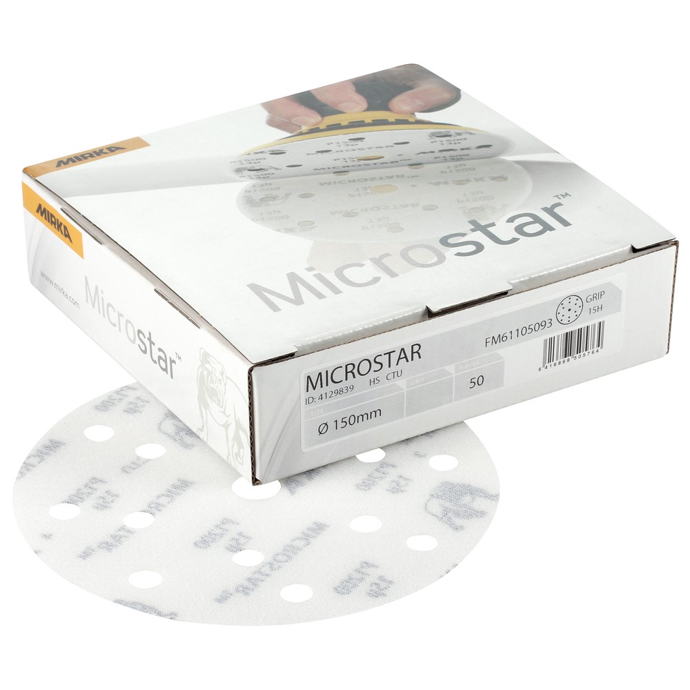 SLIPRONDELL 150MM 15H P1500 MICROSTAR 50ST