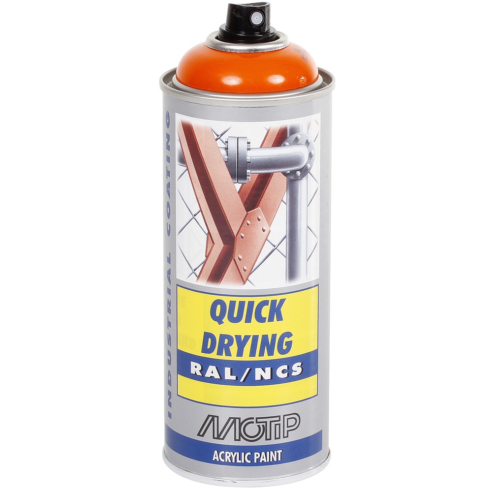 SPRAYFÄRG ORANS RAL2004 AKRYL 400ML