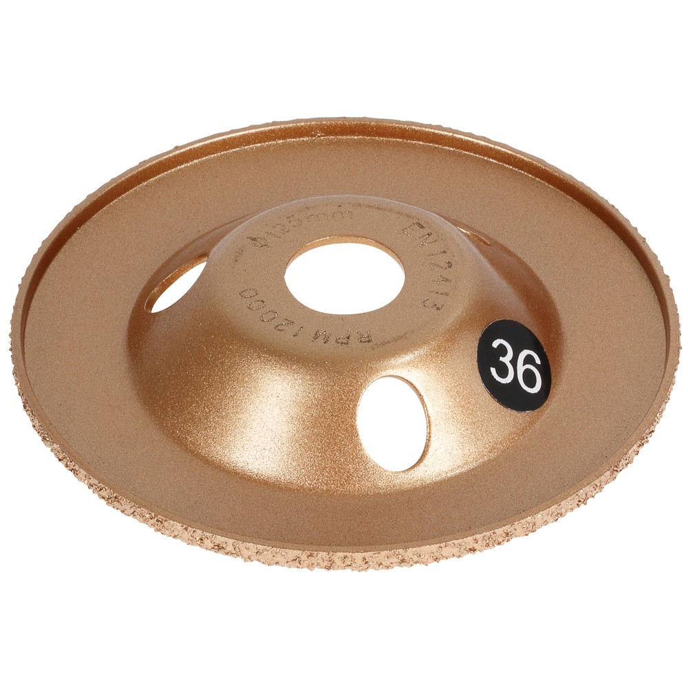 SLIPSKÅL 125X22MM G36 10GRAD HÅRDMETALL