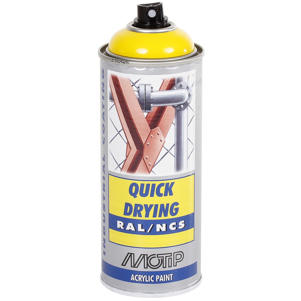 SPRAYFÄRG GUL RAL1021 AKRYL 400ML