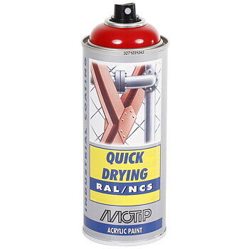 SPRAYFÄRG RÖD RAL3001 AKRYL 400ML