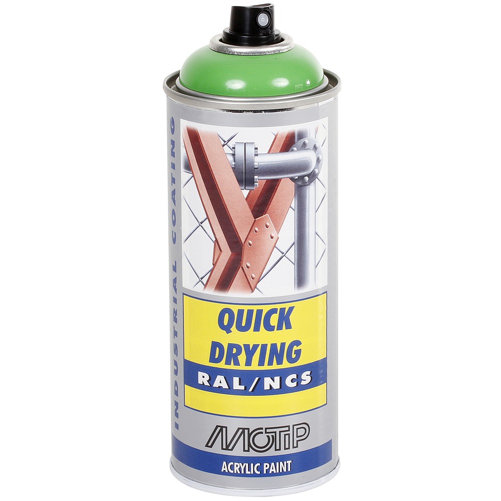 SPRAYFÄRG GRÖN RAL6018 AKRYL 400ML