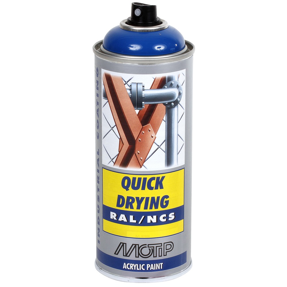 SPRAYFÄRG BLÅ RAL5010 AKRYL 400ML