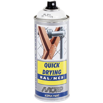 SPRAYFÄRG VIT RAL9010 AKRYL 400ML
