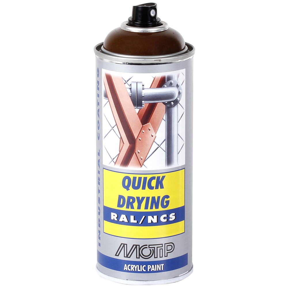 SPRAYFÄRG BRUN RAL8028 AKRYL 400ML