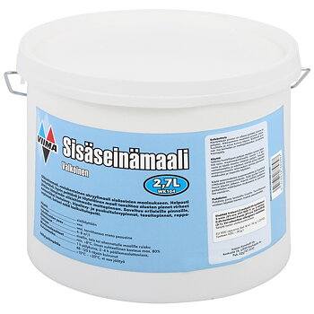 FÄRG FÖR INNERVÄGGAR VIT 2,7L