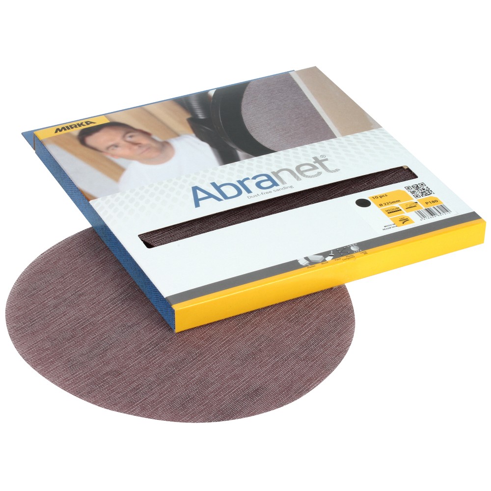 SLIPRONDELL 225MM P180 ABRANET 10ST