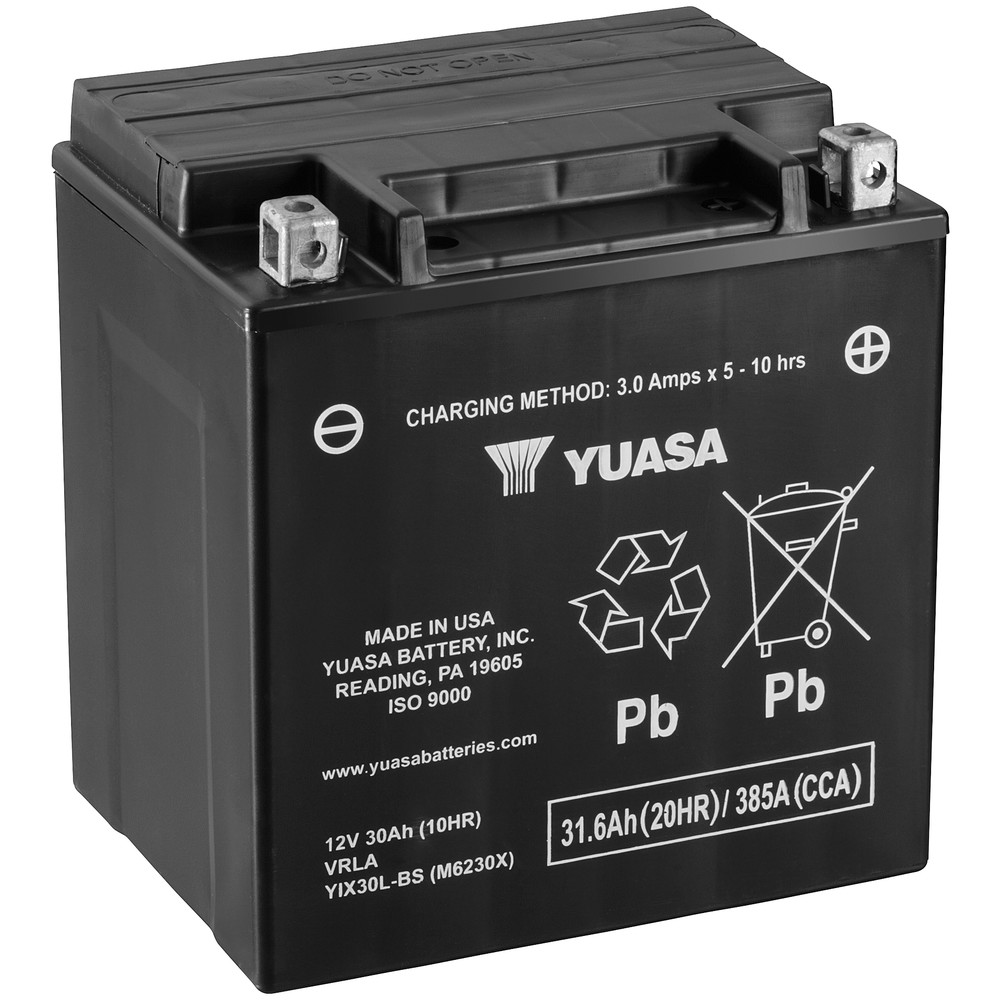 BATTERI YUASA MC 31.6AH AGM -+ 166x126x175