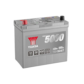 BATTERI YUASA 50AH +- 238X129X223