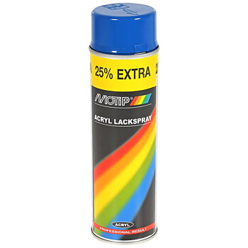 SPRAYFÄRG BLÅ 500ML AKRYL RAL5010