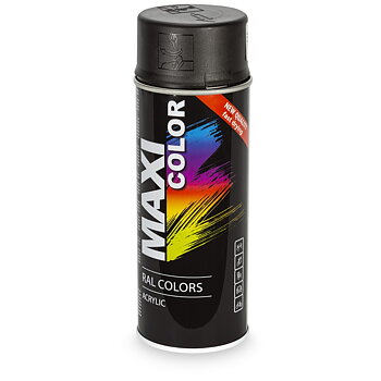 SPRAYFÄRG MATT SVART 400ML