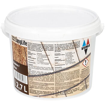 TRÄOLJA LONGLIFE BRUN 2,7
