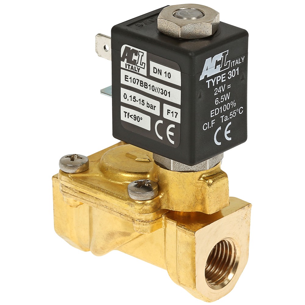 SOLENOID VENTIL 2/2 1/4 NC 24V
