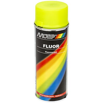 SPRAYFÄRG FLUORESCERANDE 400ML GUL