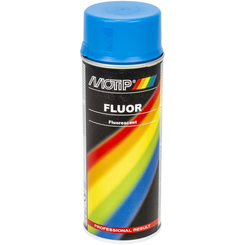 SPRAYFÄRG FLUORESCERANDE 400ML BLÅ