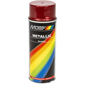 SPRAYFÄRG METALLIC RÖD SPRAY 400ML
