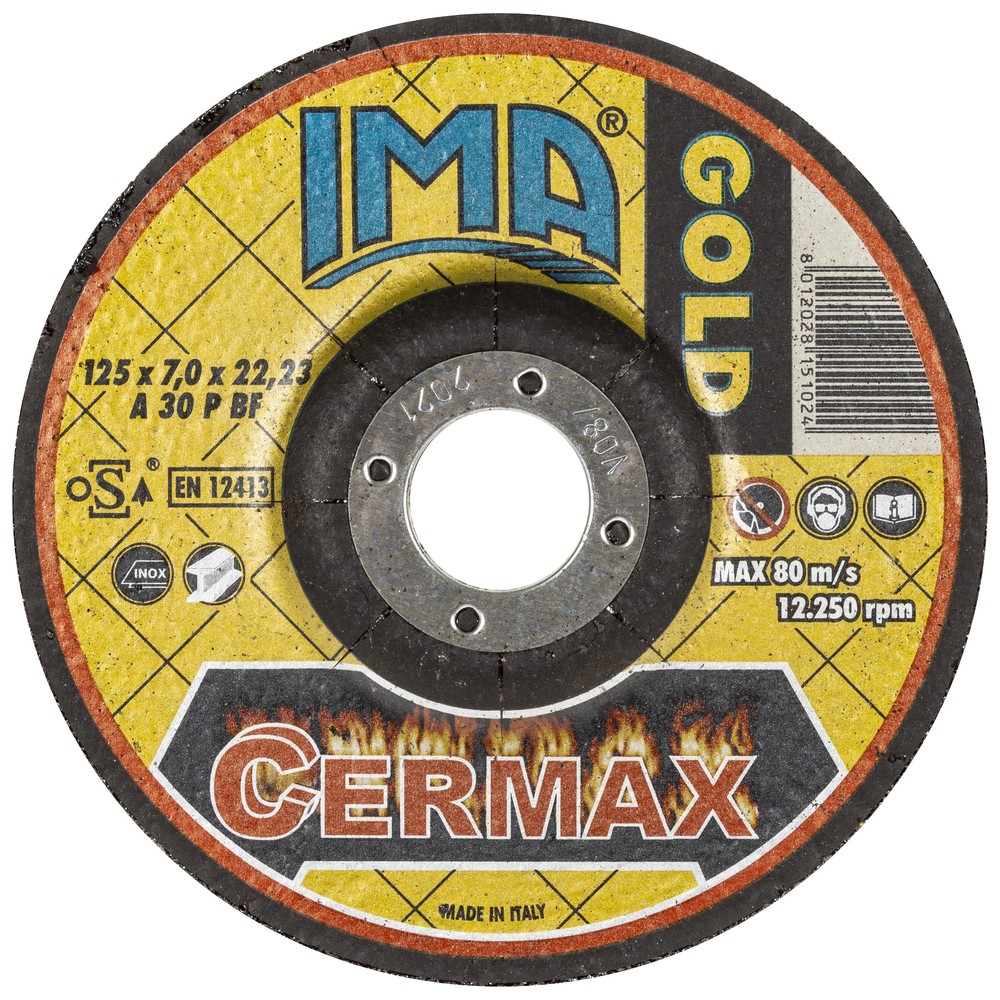 NAVRONDELL 125X7,0X22,2MM GOLD CERMAX