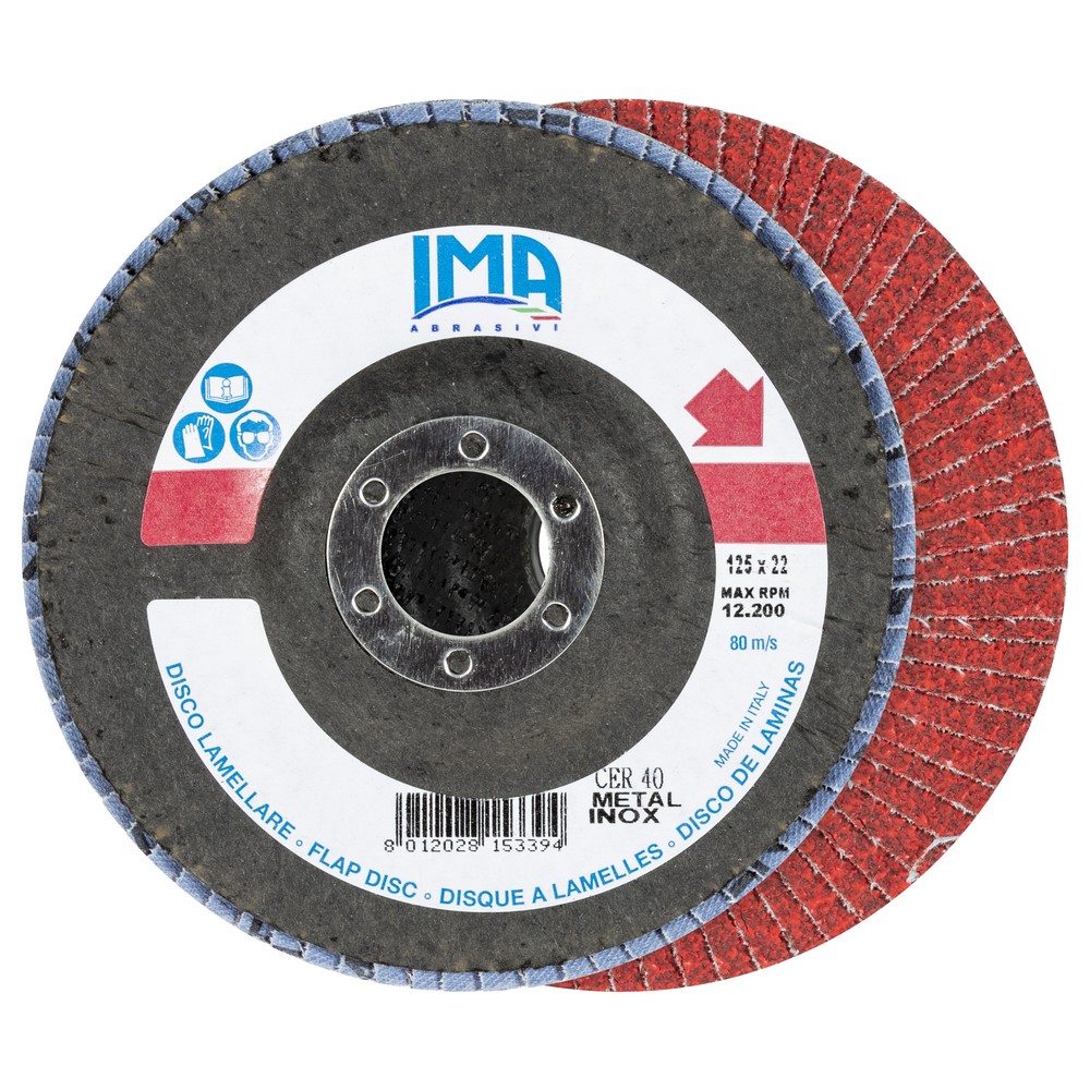 LAMELLRONDELL 125MM G40 KERAMISK