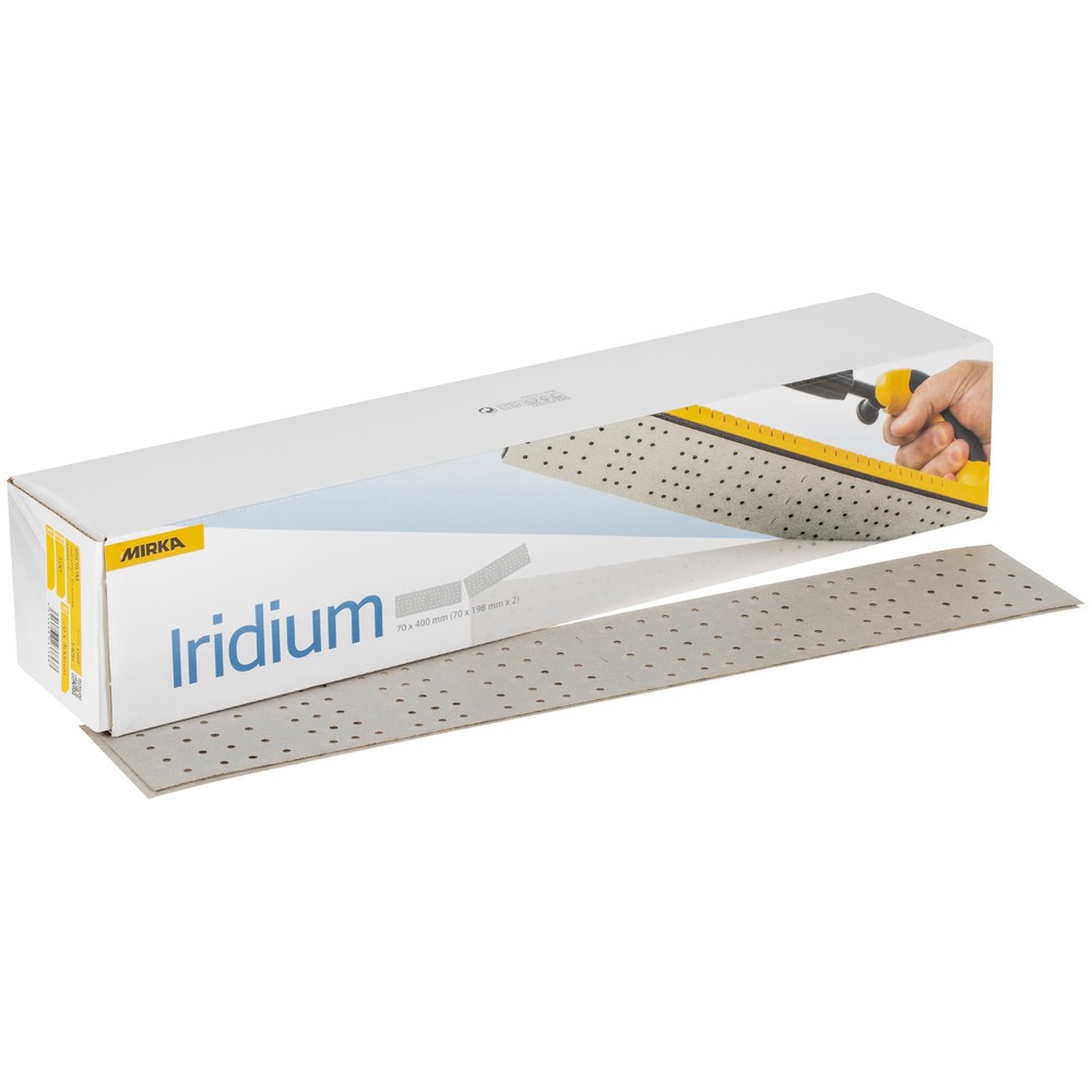 SLIPPAPPER 70X400MM 140H P400 IRIDIUM 100ST