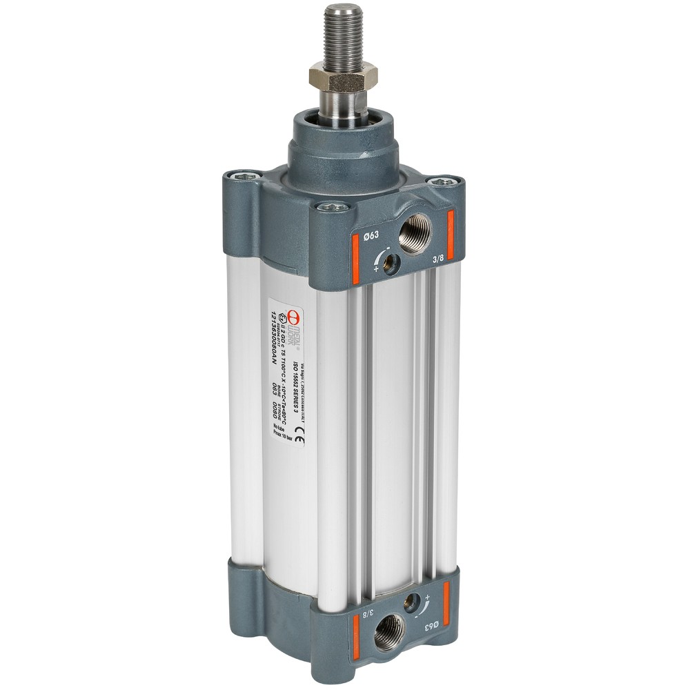PNEUMATISK CYLINDER 63X80 S3 ISO15552 2-FUNK