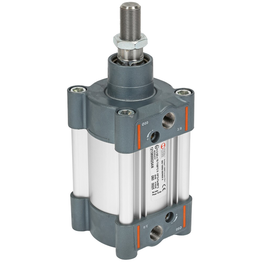 PNEUMATISK CYLINDER 80X25 S3 ISO15552 2-FUNK