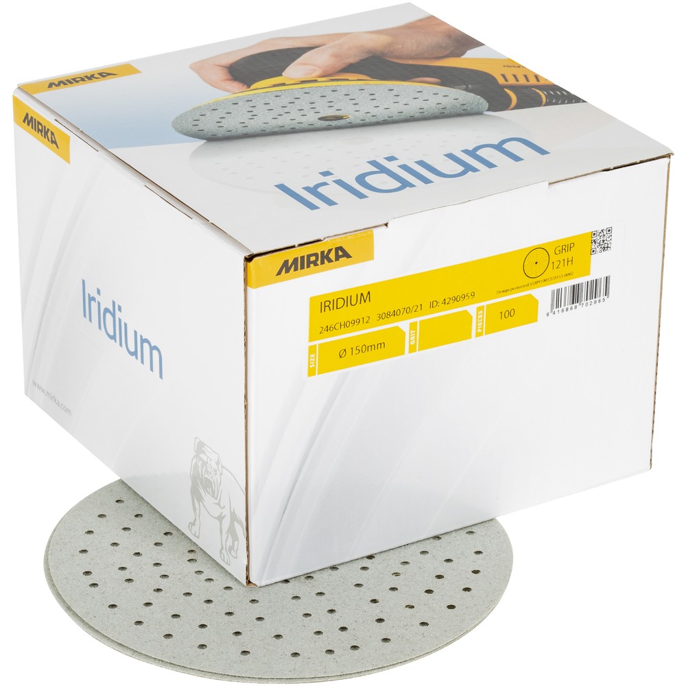 SLIPRONDELL 150MM 121H P60 IRIDIUM 50ST