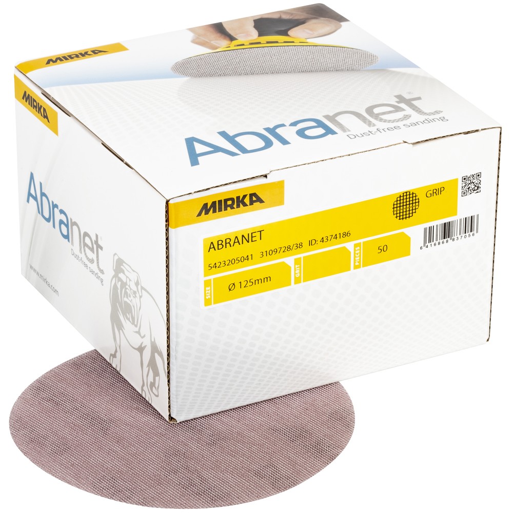 SLIPRONDELL 125MM P400 ABRANET 50ST