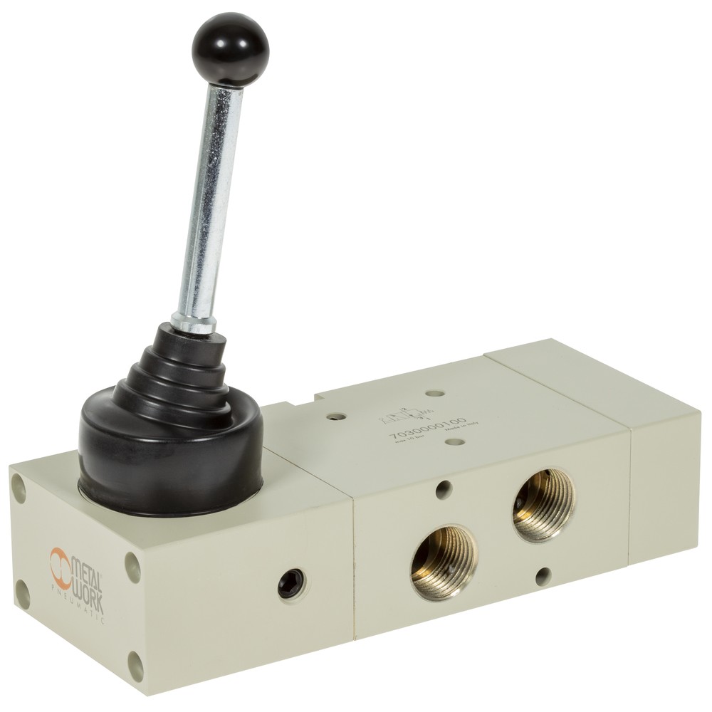 PNEUMATISK VENTIL 3/2 1/2 90 VIPP/FJÄDE MAV43LESNC