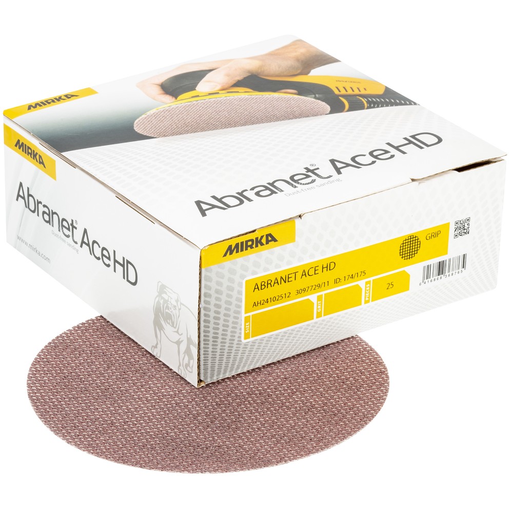 SLIPRONDELL 150MM P120 ABRANET ACE HD 25ST