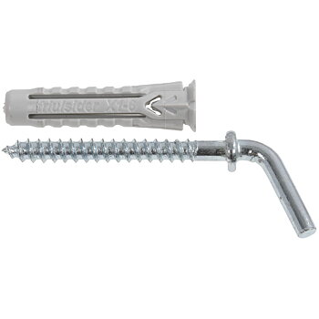 NYLONPLUGG 6X30 X1 10ST KROK 65 GRADER