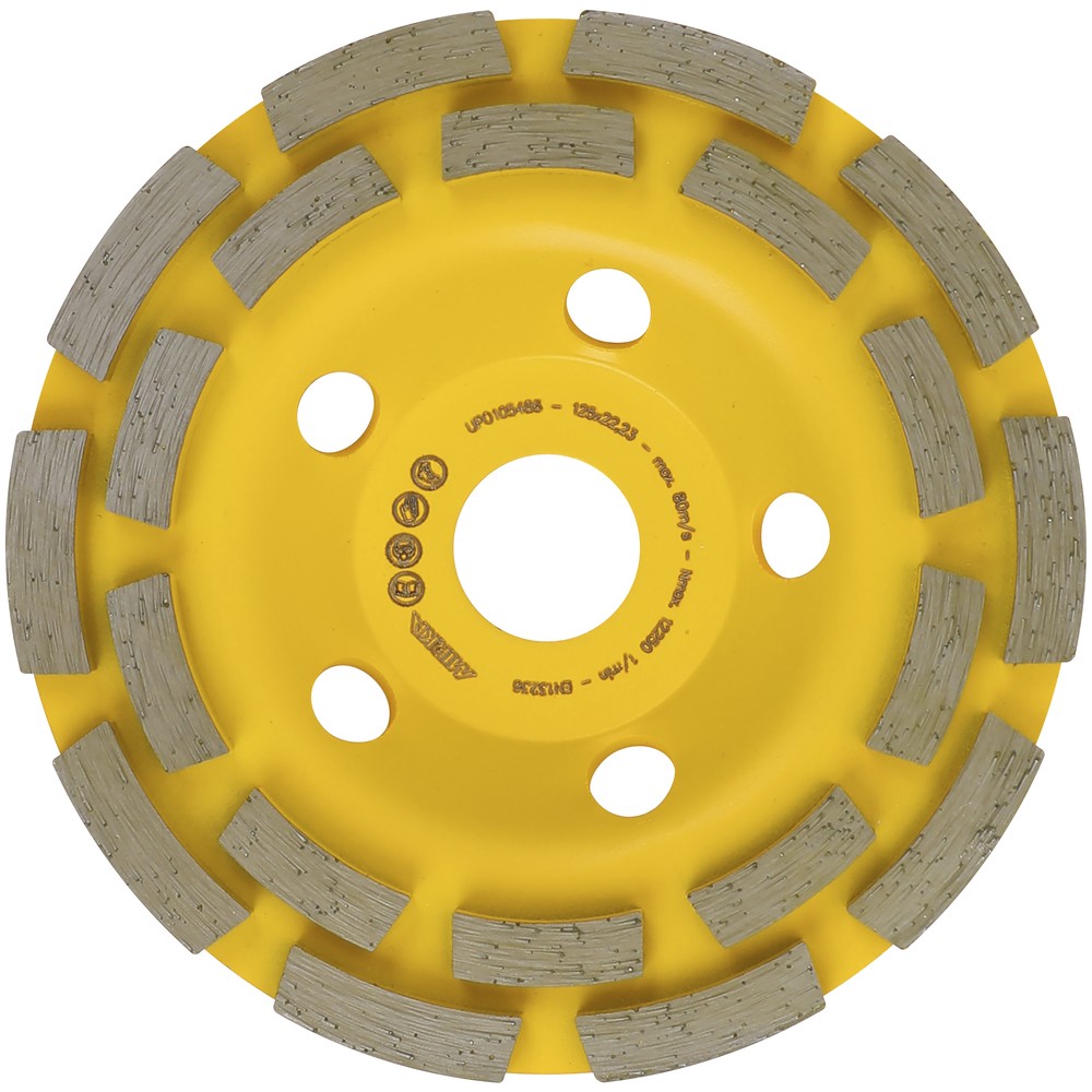 DIAMANTSLIPSKIVA 125X22,2MM MIRKA 2-RIM