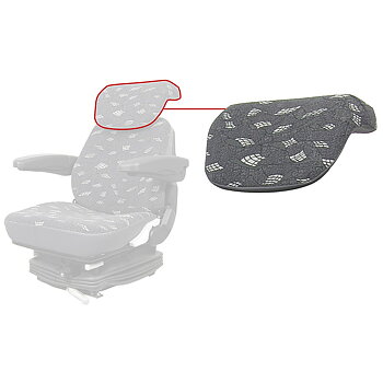 SITS ÖVERDRAG SEAT T0930/1 NACKSTÖD