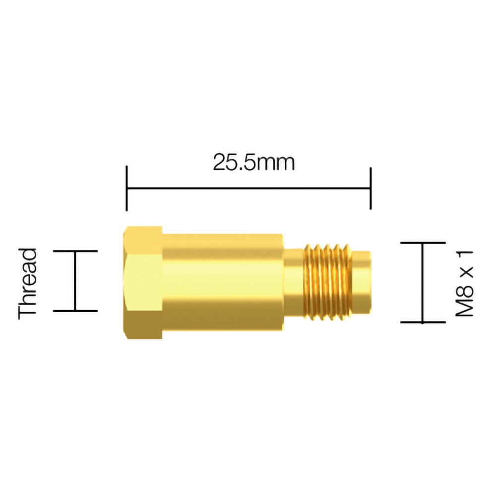 KONTAKTRÖRSHÅLLARE M6 5ST M8X1 KEMPPI