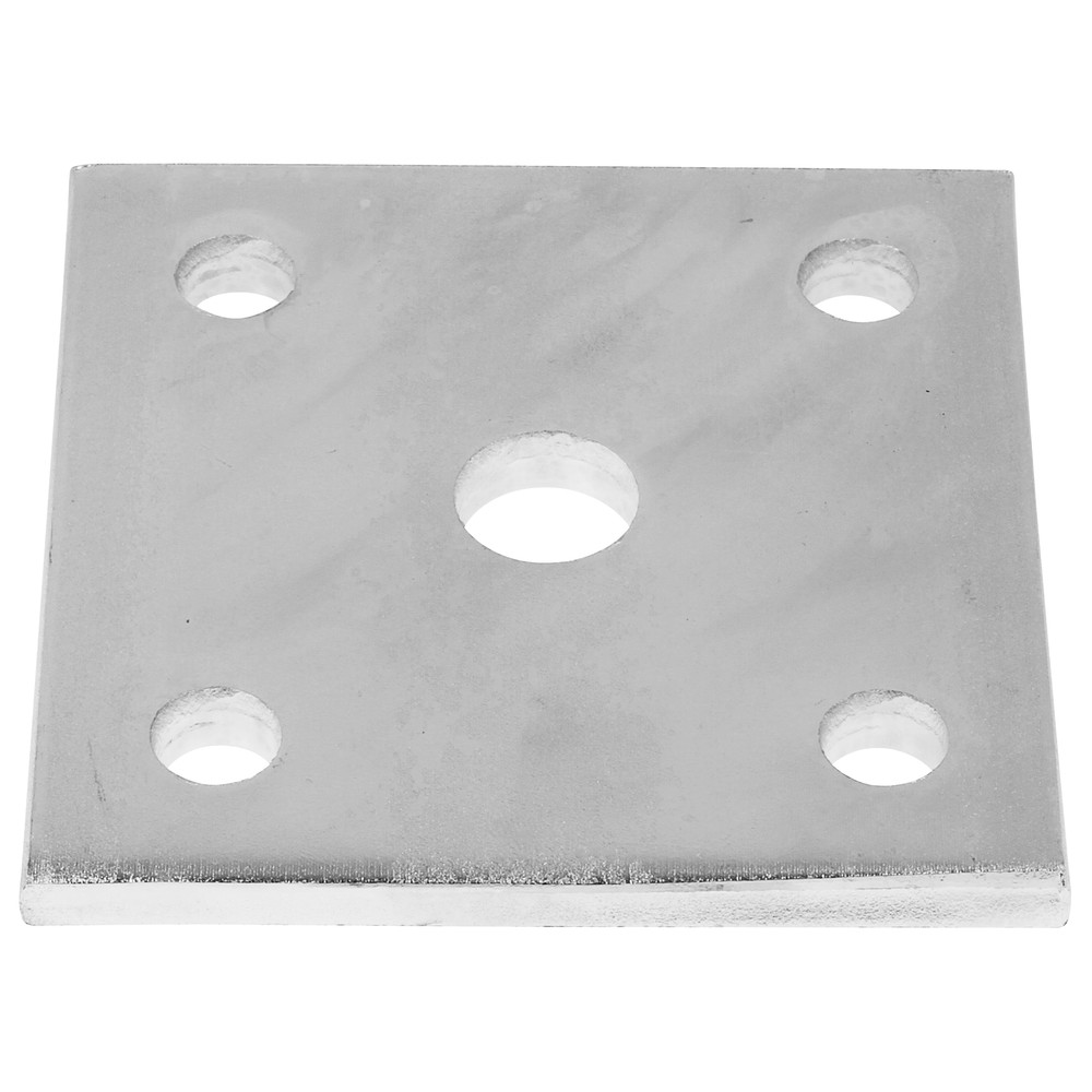 FÄSTPLÅT 100x100x8 ZINKED